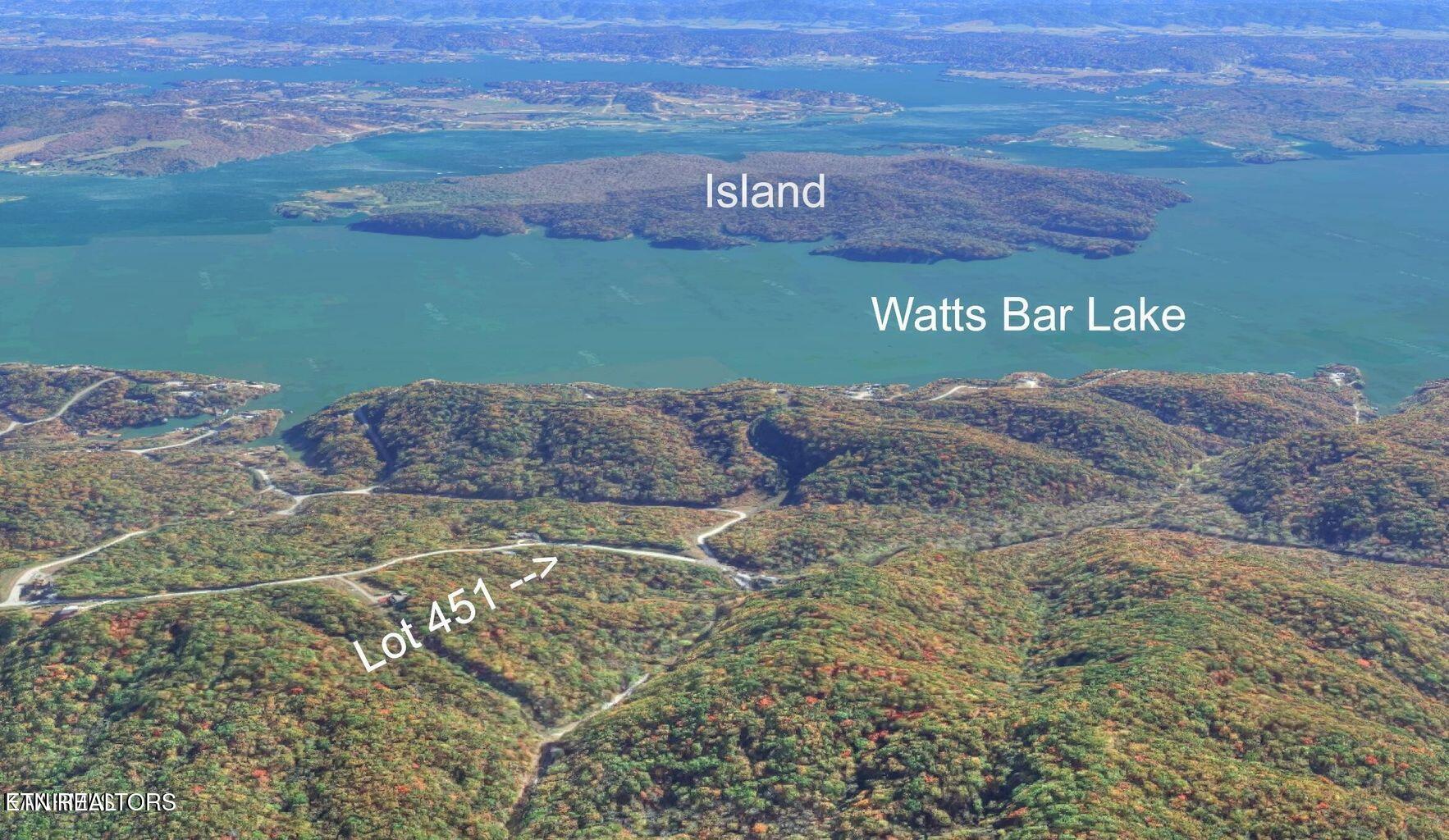 Lot 451 Crystal Springs Road Rockwood, TN 37854 - Photo 9 of 9 aerial of Watts Bar Lake
