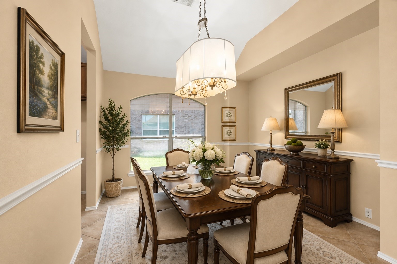 2007 Louetta Spring Drive Spring, TX 77388 - Photo 15 of 50 Virtually staged dining room