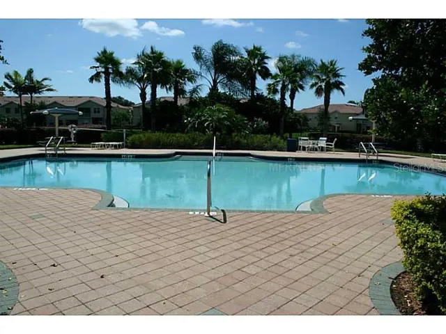 a view of a park with sign board