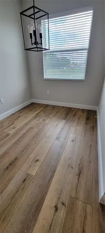 a view of wooden floor