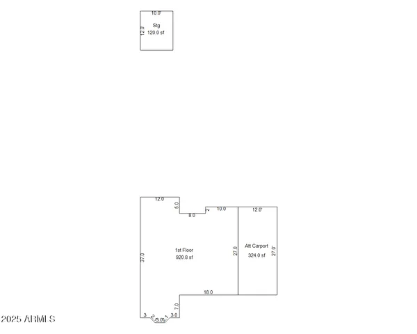 a view of a house with a small yard and potted plants