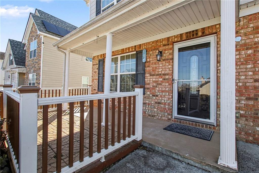 110 Pendergrass Farms Circle Pendergrass, GA 30567 - Photo 3 of 33 a view of a brick house with a large window