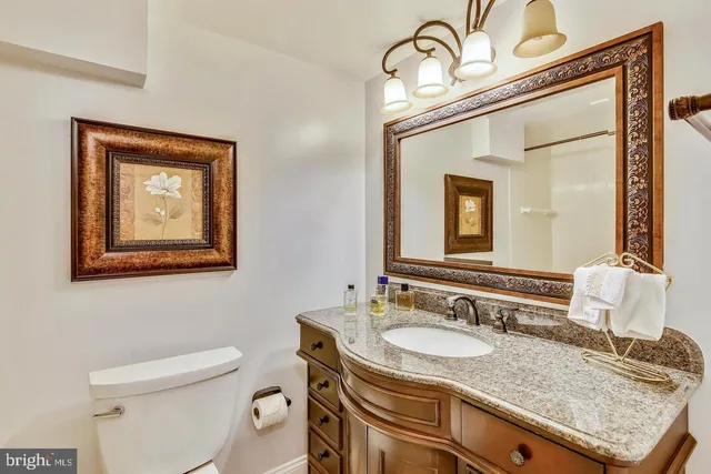 a bed room with a bed and a dresser