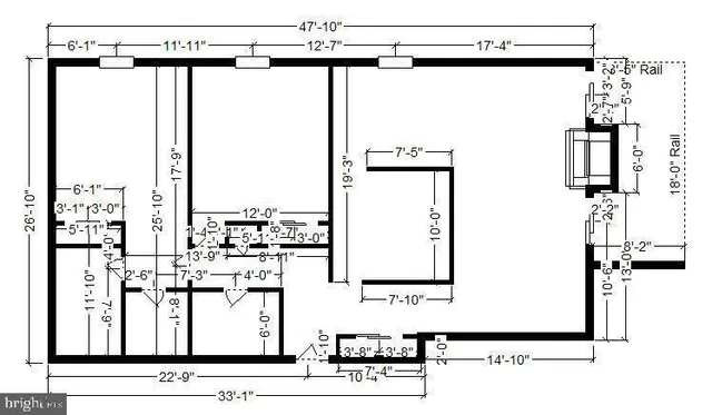 a view of a building with a street