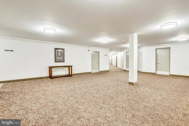 a view of a food mall next to a road