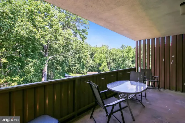 a view of a small space