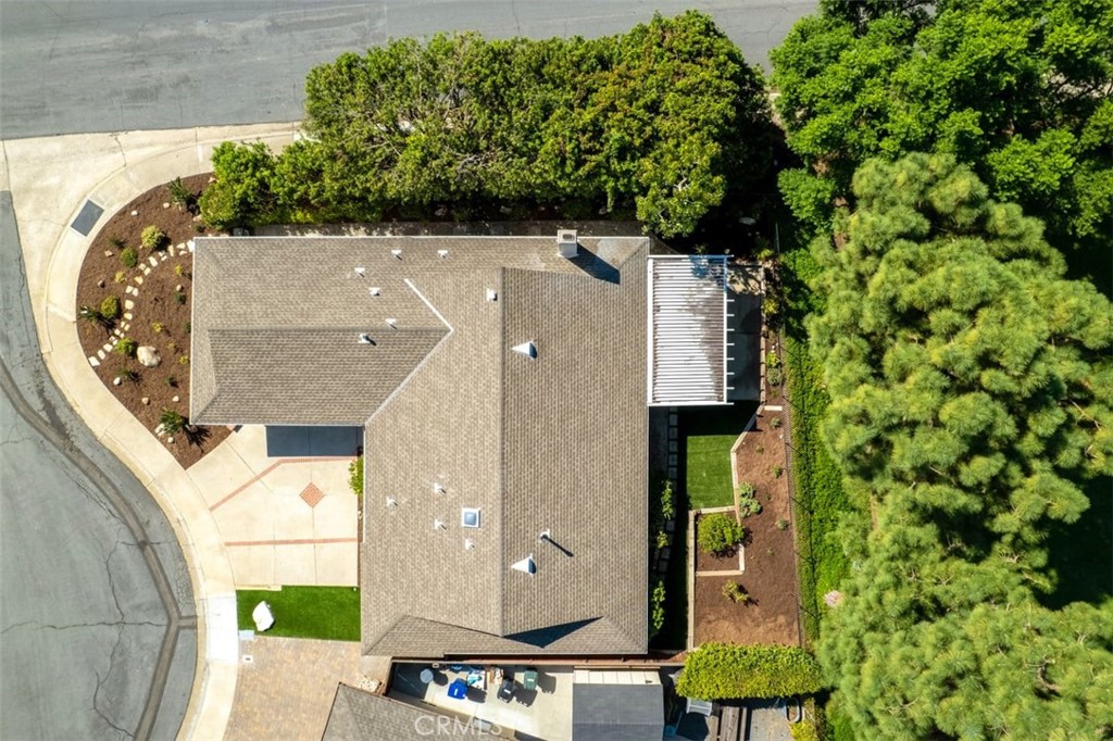 23211 Meadowbrook Circle Lake Forest, CA 92630 - Photo 38 of 50 an aerial view of a house with a backyard