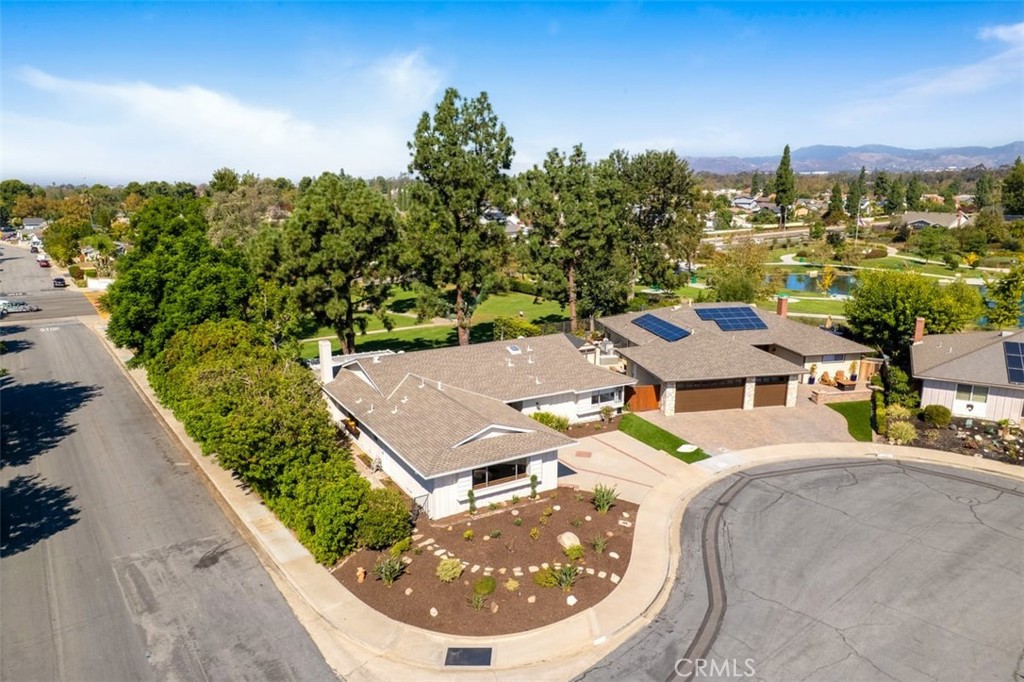 23211 Meadowbrook Circle Lake Forest, CA 92630 - Photo 39 of 50 an aerial view of a house with a garden