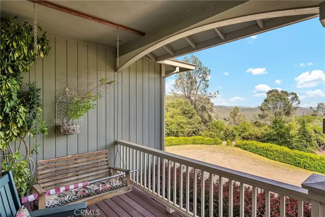 a view of a house with wooden stairs