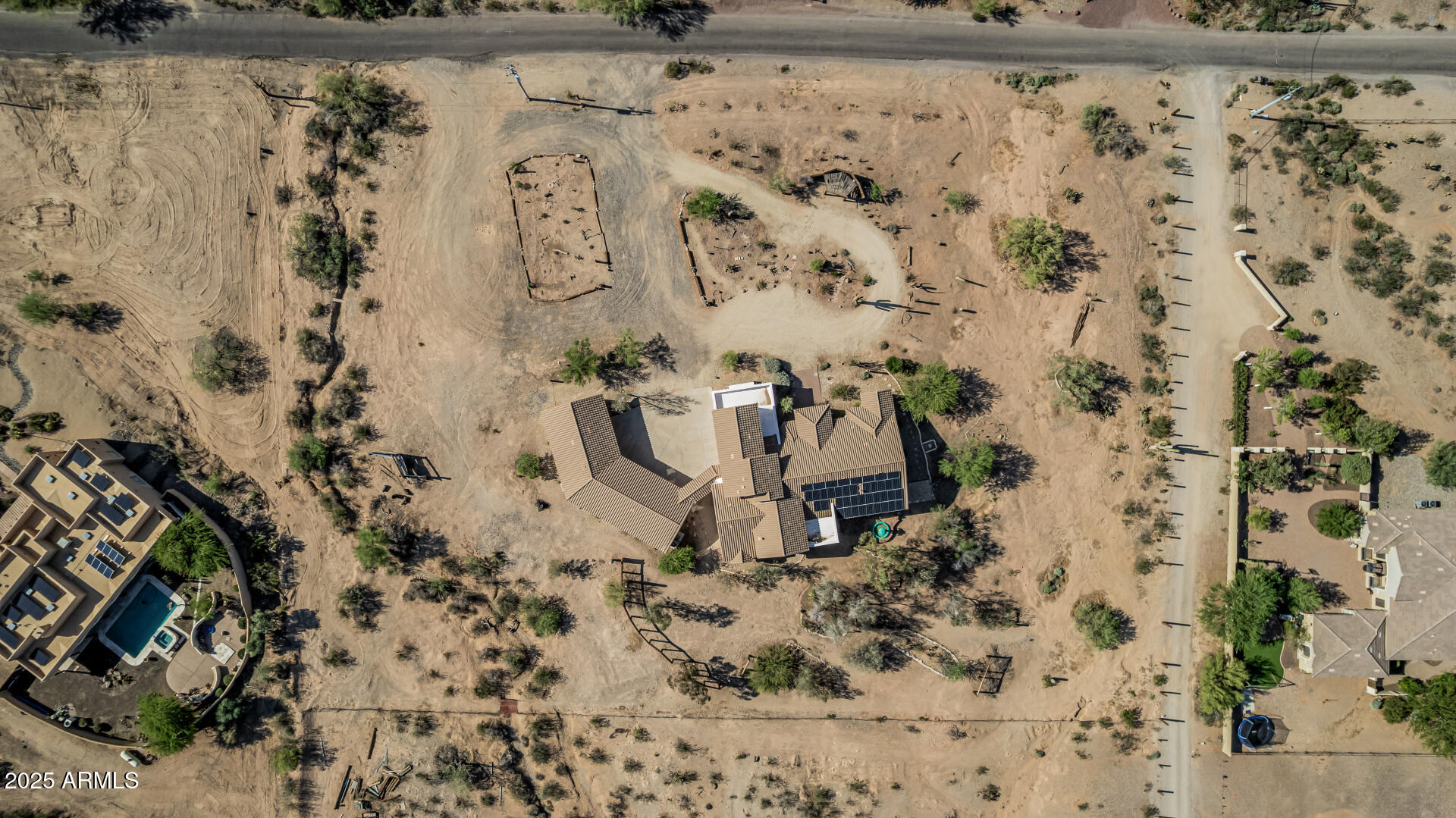 15639 West Peak View Road Surprise, AZ 85387 - Photo 128 of 131 Full Aerial Property With Solar