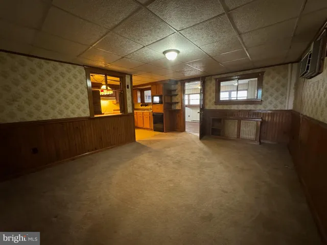 a view of empty room