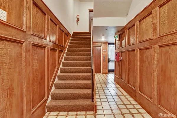view of closet with window