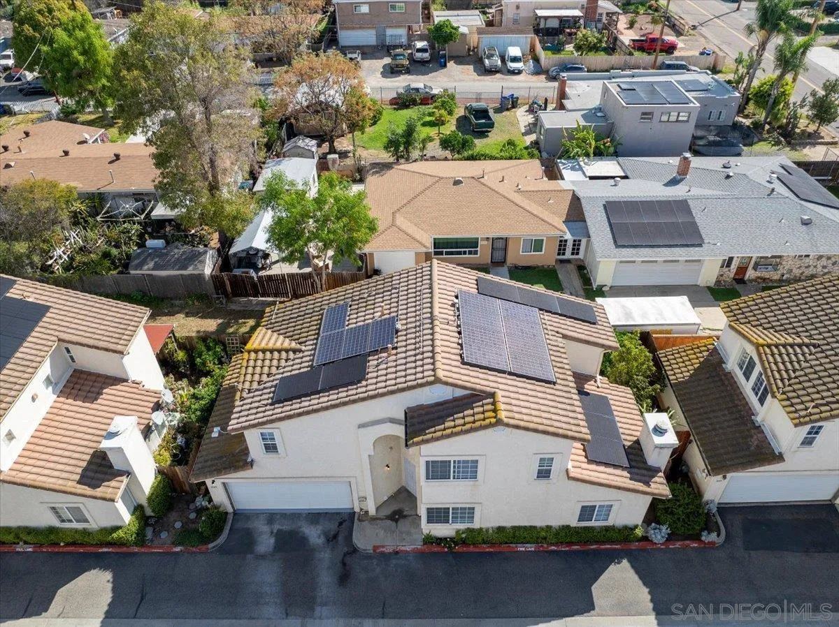 3143 Lamar Court Spring Valley, CA 91977 - Photo 33 of 40 an aerial view of a house