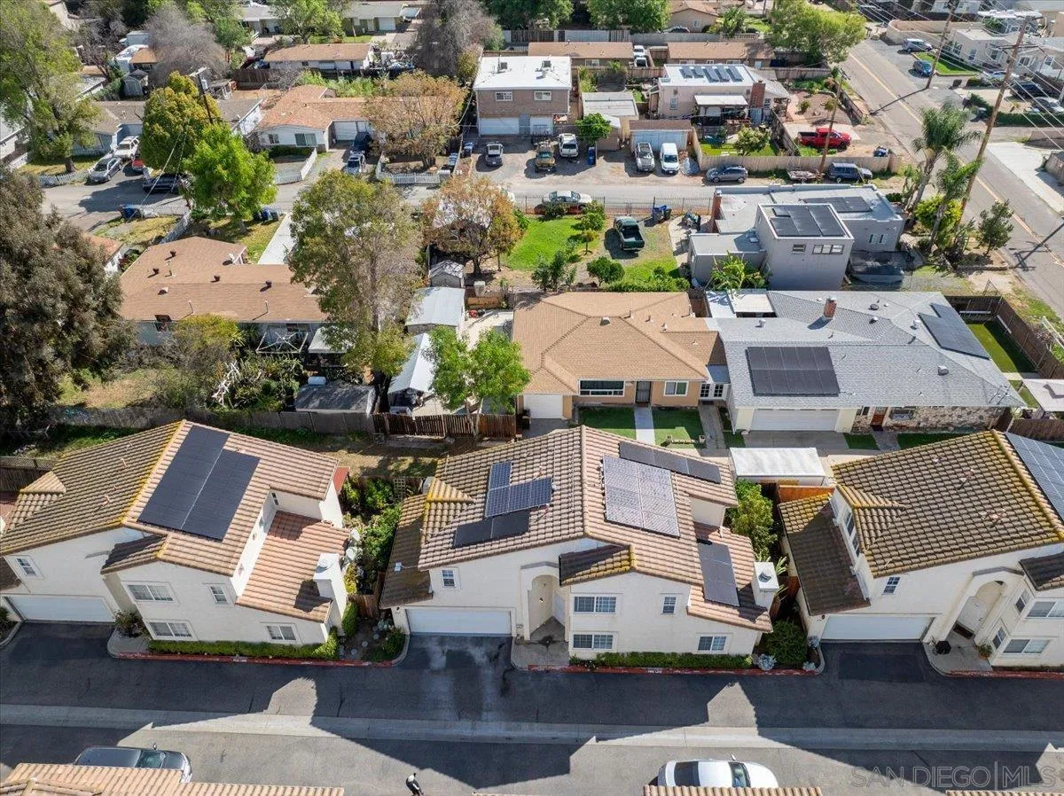 3143 Lamar Court Spring Valley, CA 91977 - Photo 34 of 40 an aerial view of a house with yard swimming pool and outdoor seating
