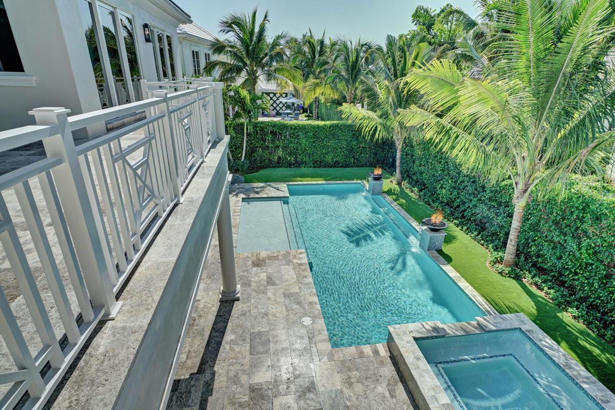292 Fan Palm Road Boca Raton, FL 33432 - Photo 44 of 57 Balcony-Pool