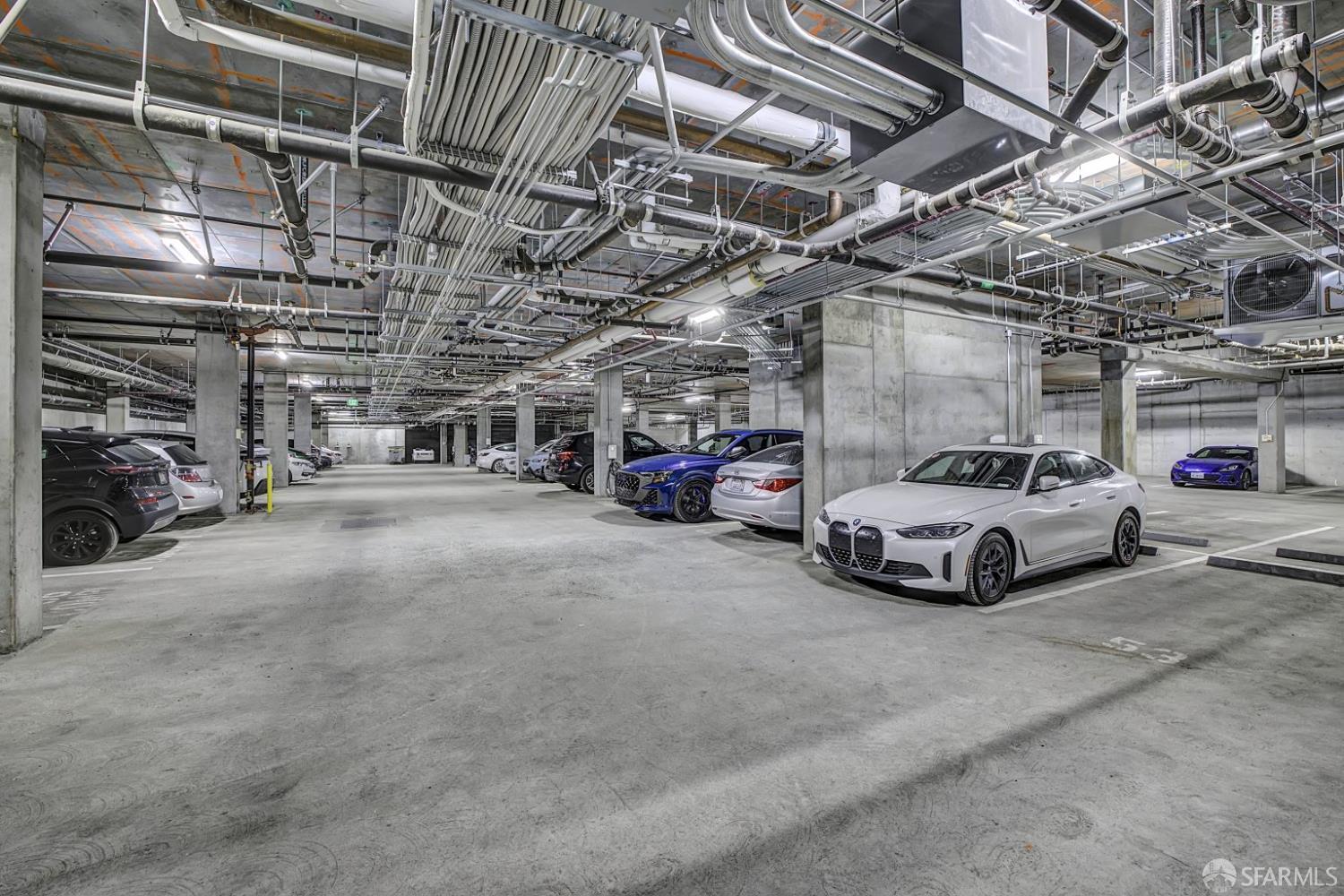 99 Rausch Street, Unit 214 San Francisco, CA 94103 - Photo 53 of 73 a view of parking garage with cars
