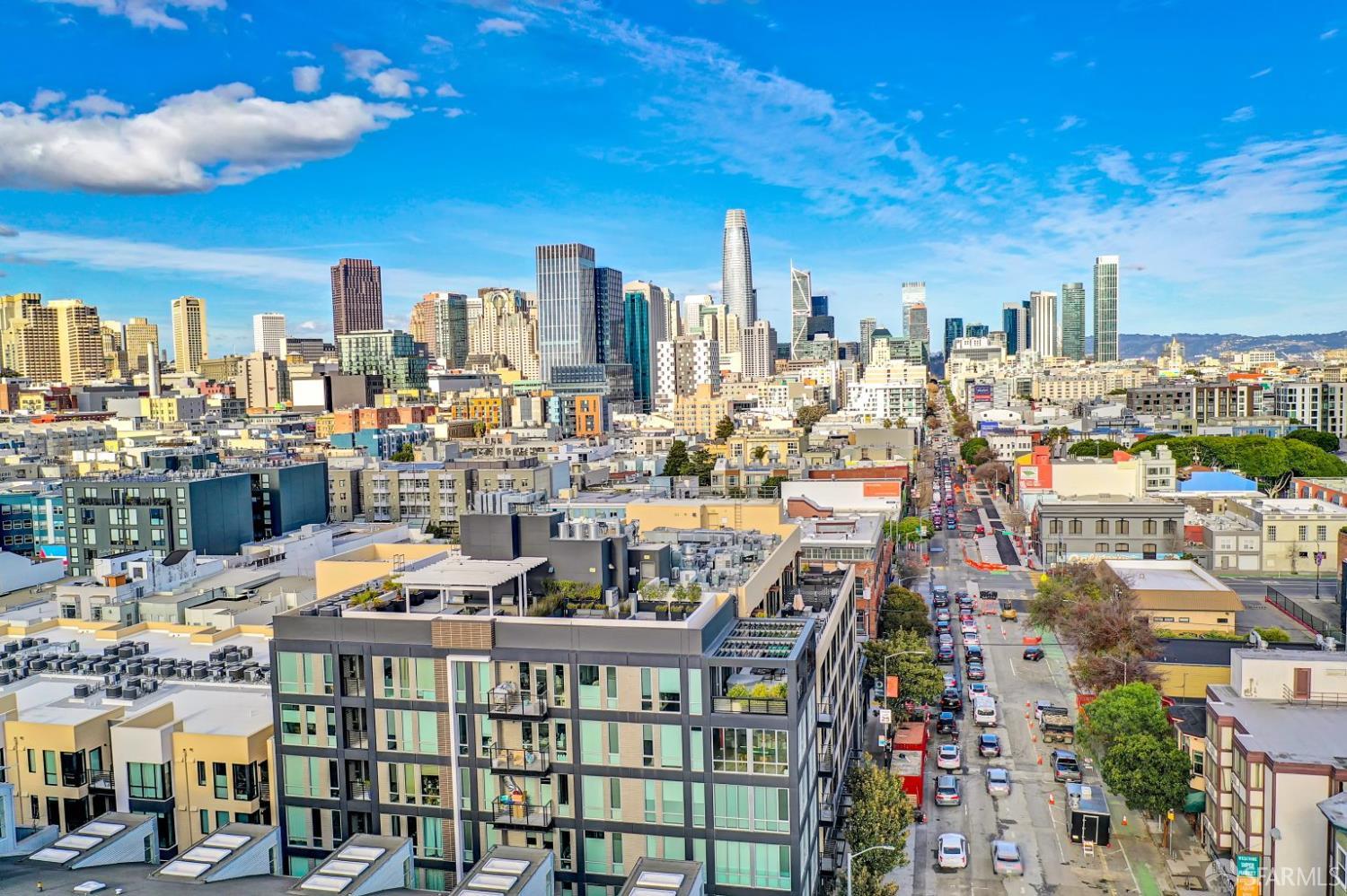 99 Rausch Street, Unit 214 San Francisco, CA 94103 - Photo 65 of 73 a city view with lot of high rise buildings