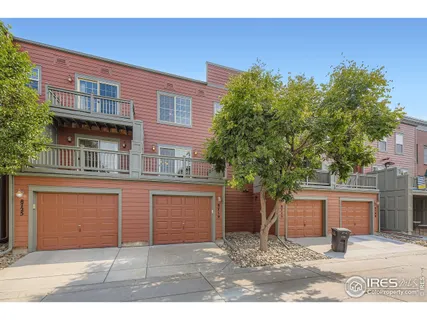 a backyard of a house