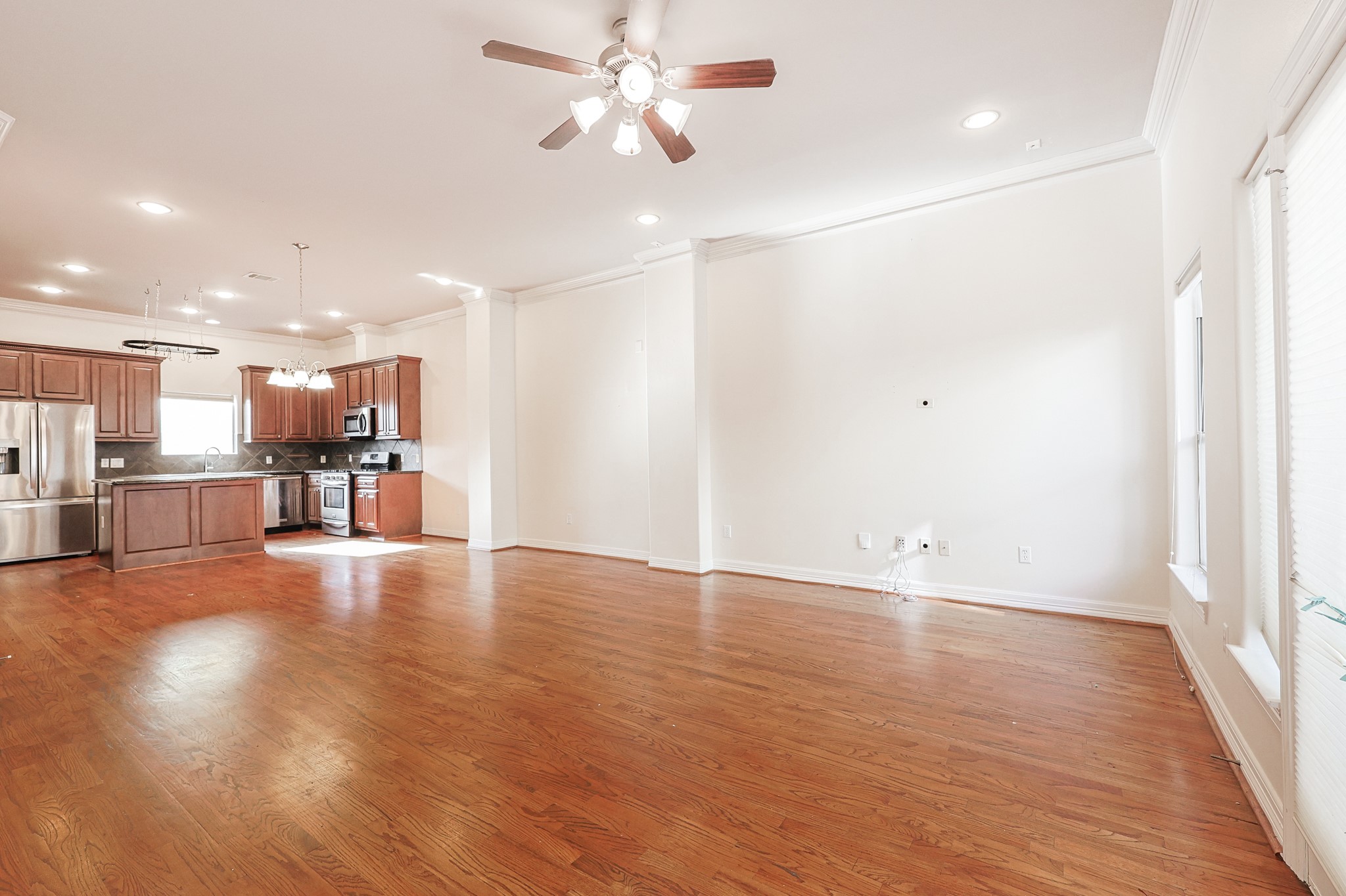 2540 Prospect Street, Unit C Houston, TX 77004 - Photo 7 of 31 a view of a kitchen with a sink and a large window