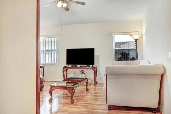 a view of front door with a door