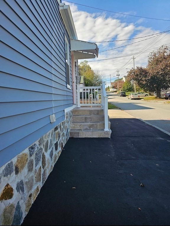495 Chicago Street Fall River, MA 02721 - Photo 16 of 23 a view of pathway along with yard