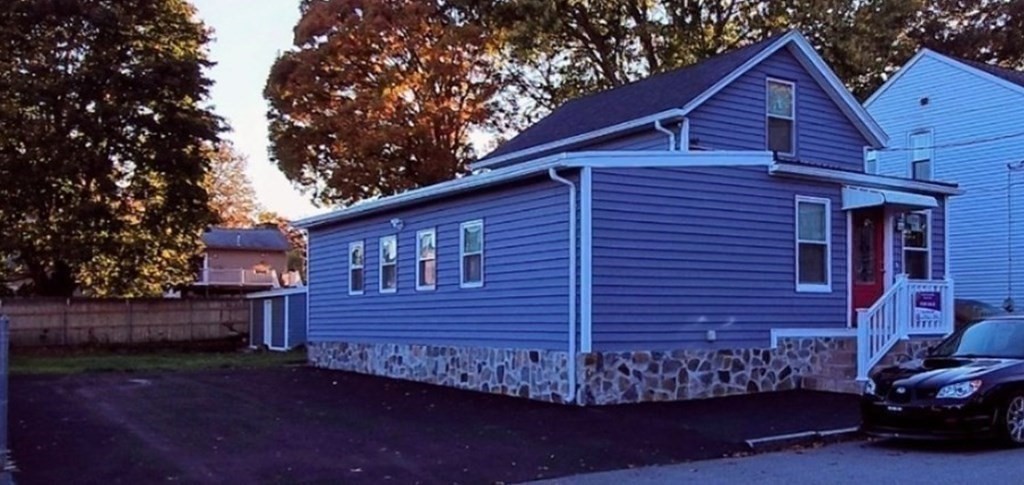 495 Chicago Street Fall River, MA 02721 - Photo 23 of 23 a view of a house with a yard