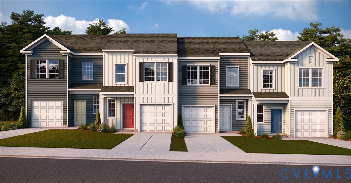 3548 Perrins Hill Way Prince George, VA 23875 - Photo 17 of 17 a front view of a house with a yard