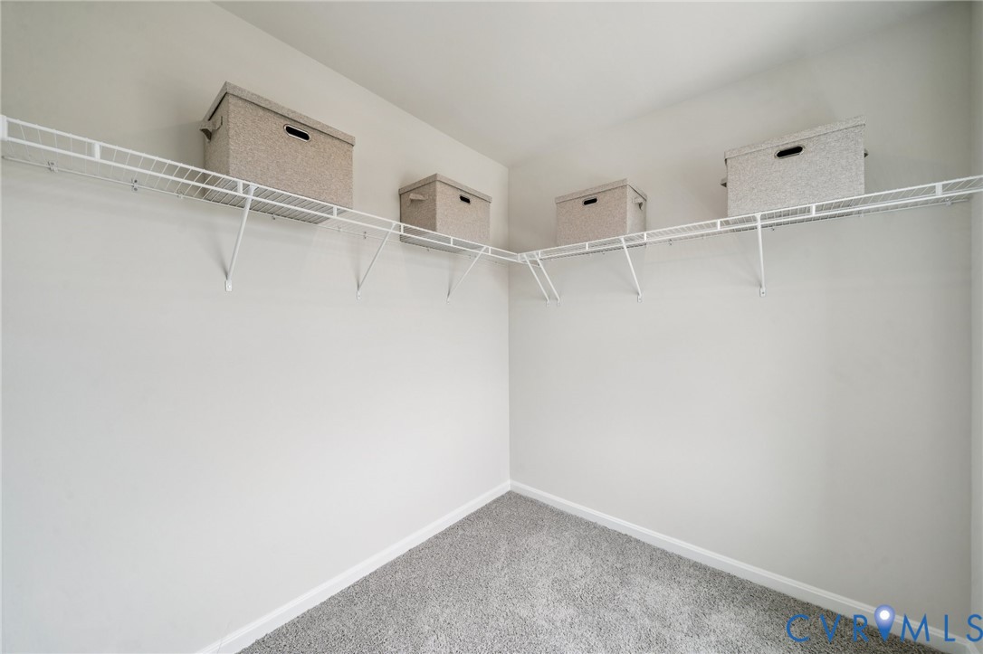 3548 Perrins Hill Way Prince George, VA 23875 - Photo 10 of 17 a view of a room with racks on the wall