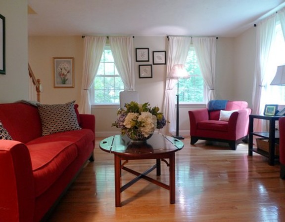 304 Flagg Hill Road Boxborough, MA 01719 - Photo 8 of 20 a living room with furniture a table and a large window