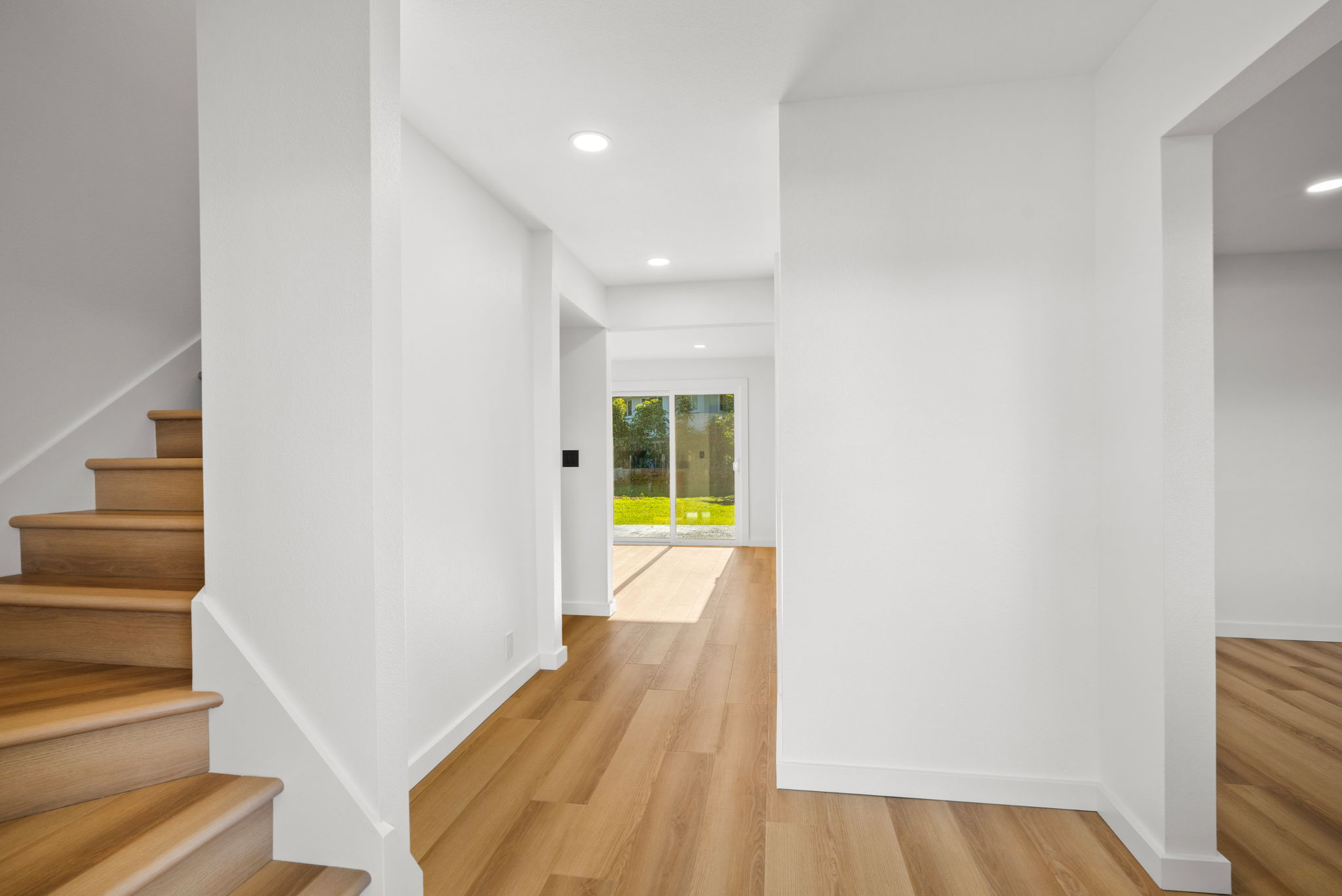 5611 Ohelo Road Kapaa, HI 96746 - Photo 4 of 30 a view of a room with wooden floor and staircase