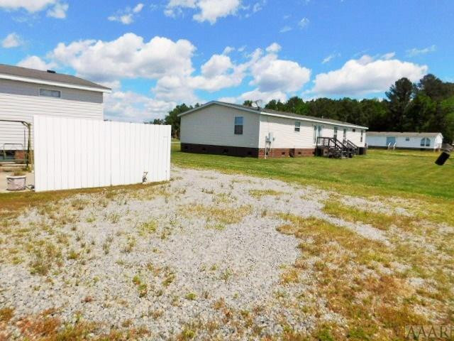 113 Smith Acres Road Hertford, NC 27944 - Photo 19 of 20 parking area in the back of the home