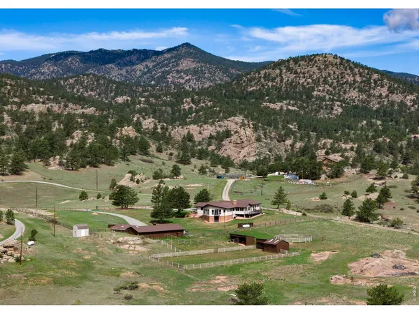a view of outdoor space and mountain view