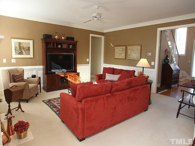 1809 Kenwyck Manor Way Raleigh, NC 27612 - Photo 10 of 18 Den/Family/Great Room