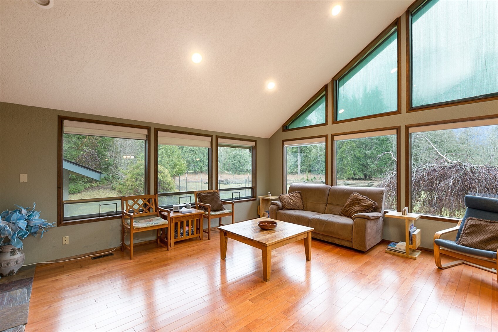 3547 Deer Park Road Port Angeles, WA 98362 - Photo 11 of 37 a living room with furniture and a large window