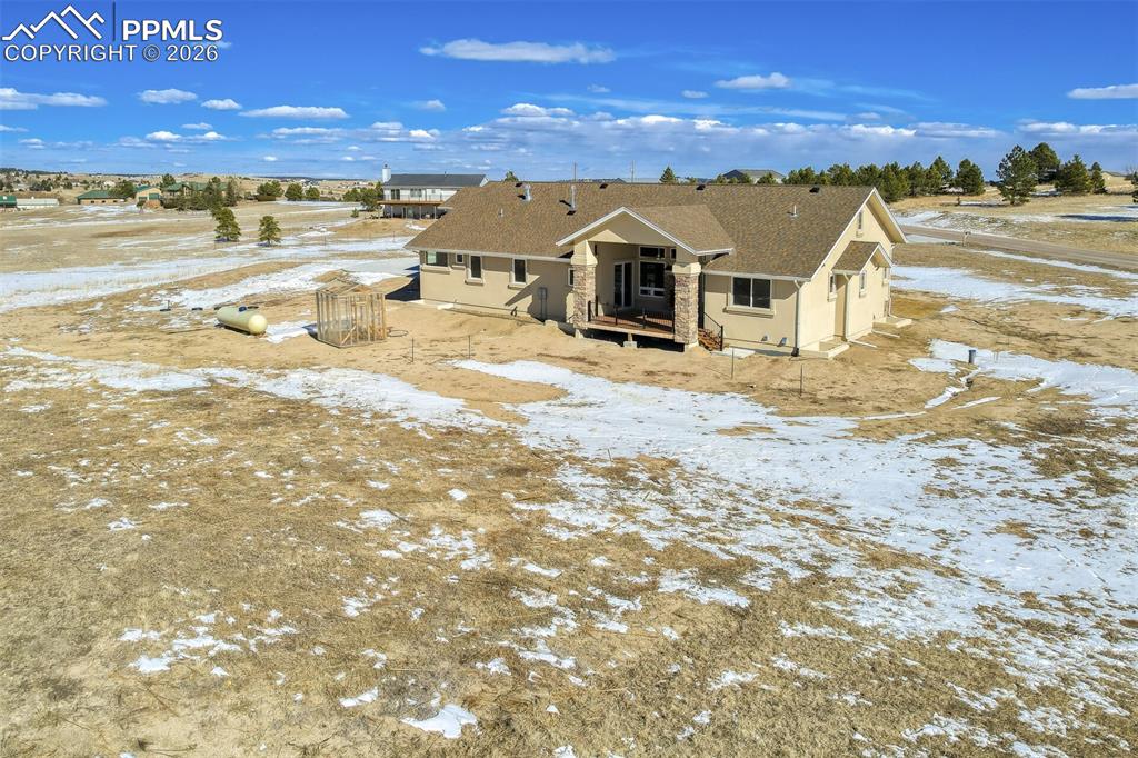 13680 Woodlake Road Elbert, CO 80106 - Photo 32 of 38 a view of a road with an ocean view