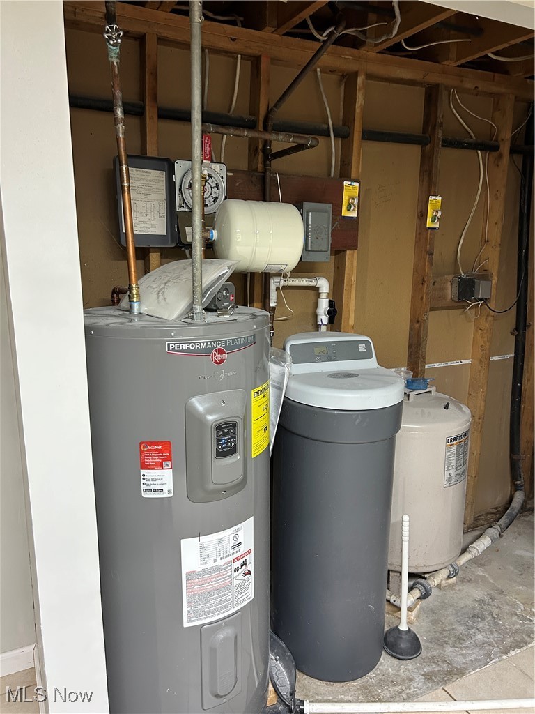 424 Ridge Road North North Fairfield, OH 44855 - Photo 16 of 48 Utility room featuring water heater