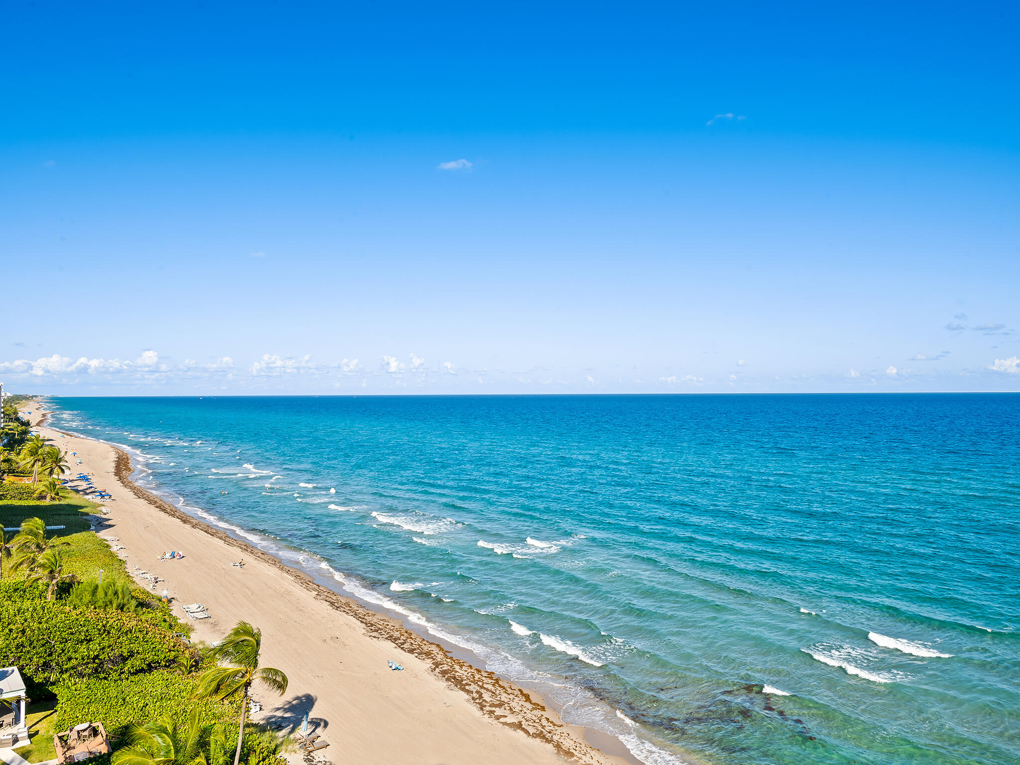 3505 South Ocean Boulevard, Unit 10N Highland Beach, FL 33487 - Photo 23 of 42 a view of an ocean from a balcony