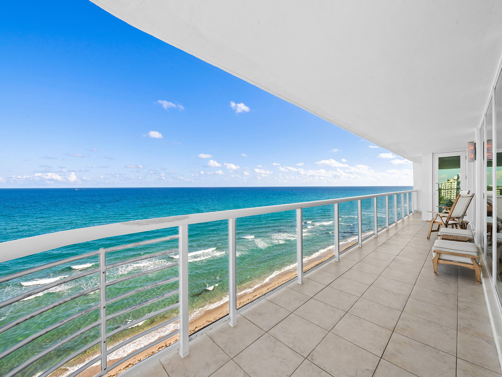 3505 South Ocean Boulevard, Unit 10N Highland Beach, FL 33487 - Photo 8 of 42 a view of an ocean with stairs