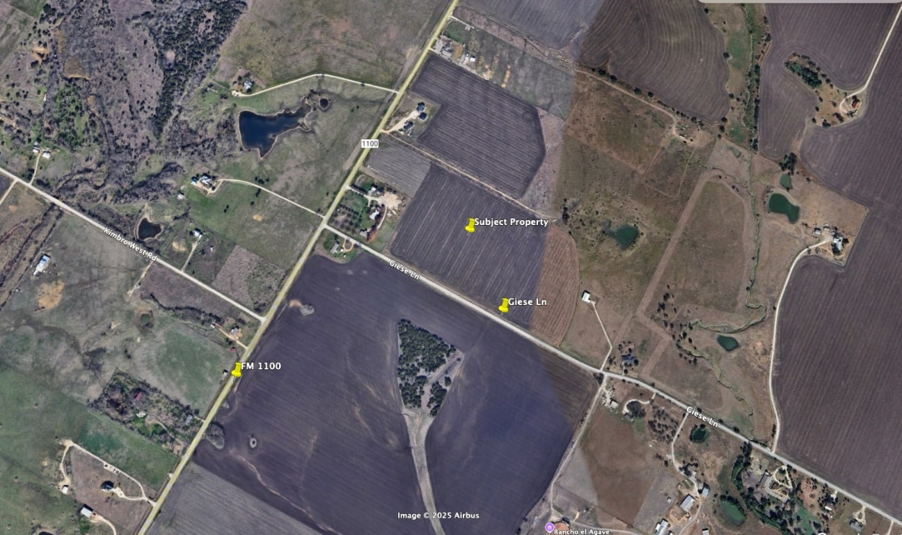 0 Giese Lane Manor, TX 78653 - Photo 21 of 22 an aerial view of a house with a yard