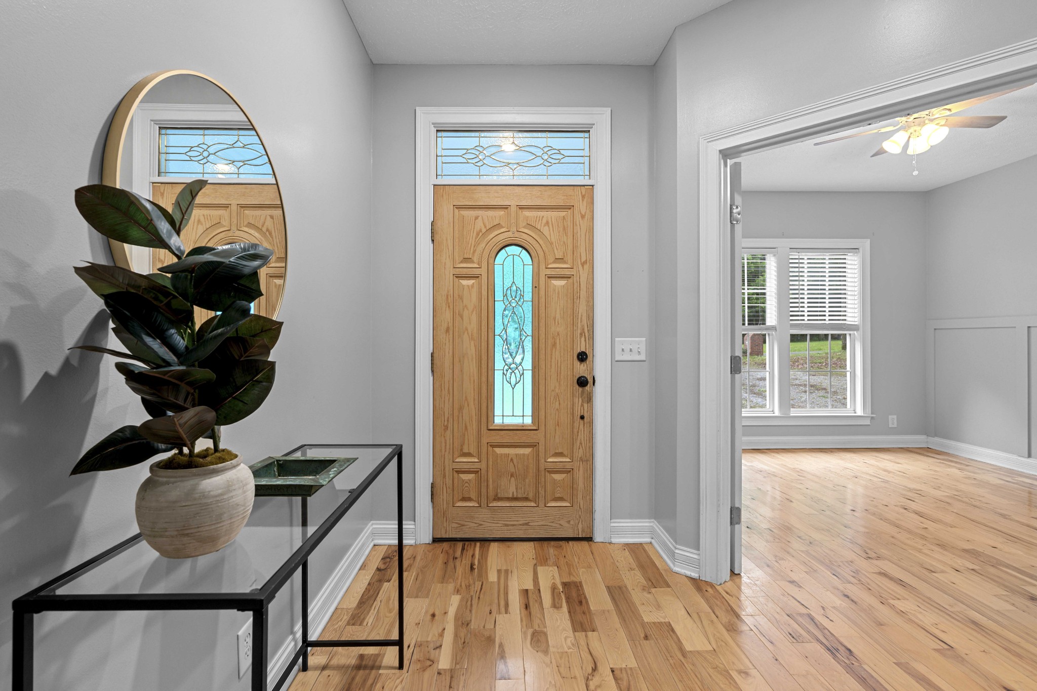 7339 Chowning Road Springfield, TN 37172 - Photo 8 of 57 a view of entryway with wooden floor