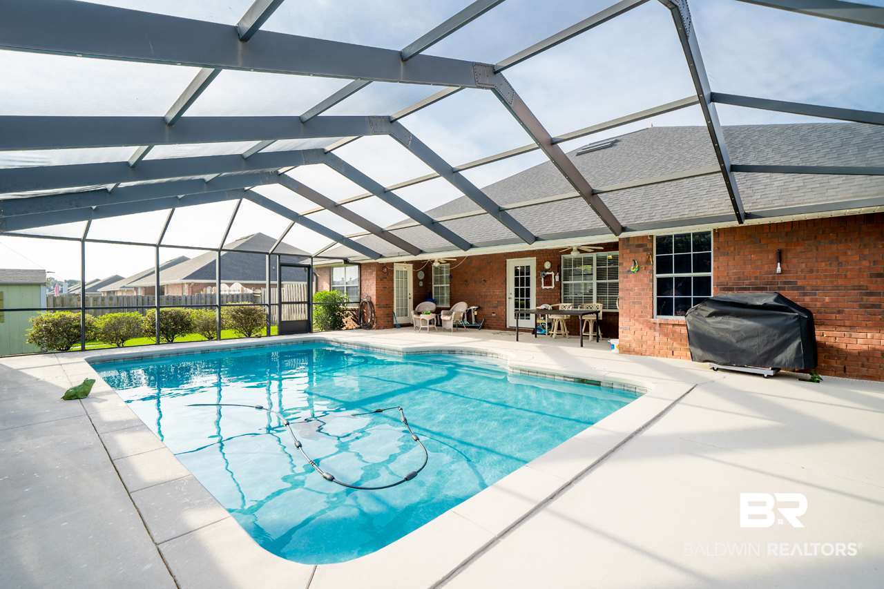 354 Manchester Lane Foley, AL 36535 - Photo 30 of 39 Pool with Lanai