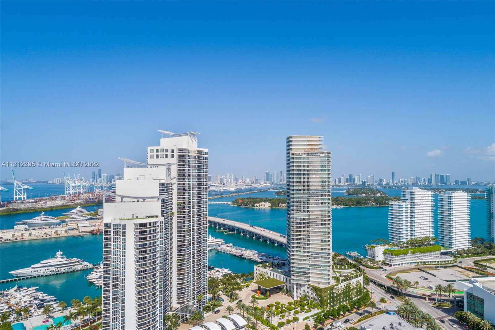 450 Alton Road, Unit 3010 Miami Beach, FL 33139 - Photo 65 of 66 a view of city with balcony