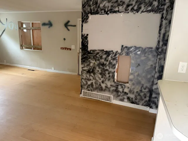 view of a bathroom with a shower