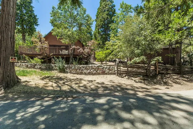 a view of outdoor space and yard