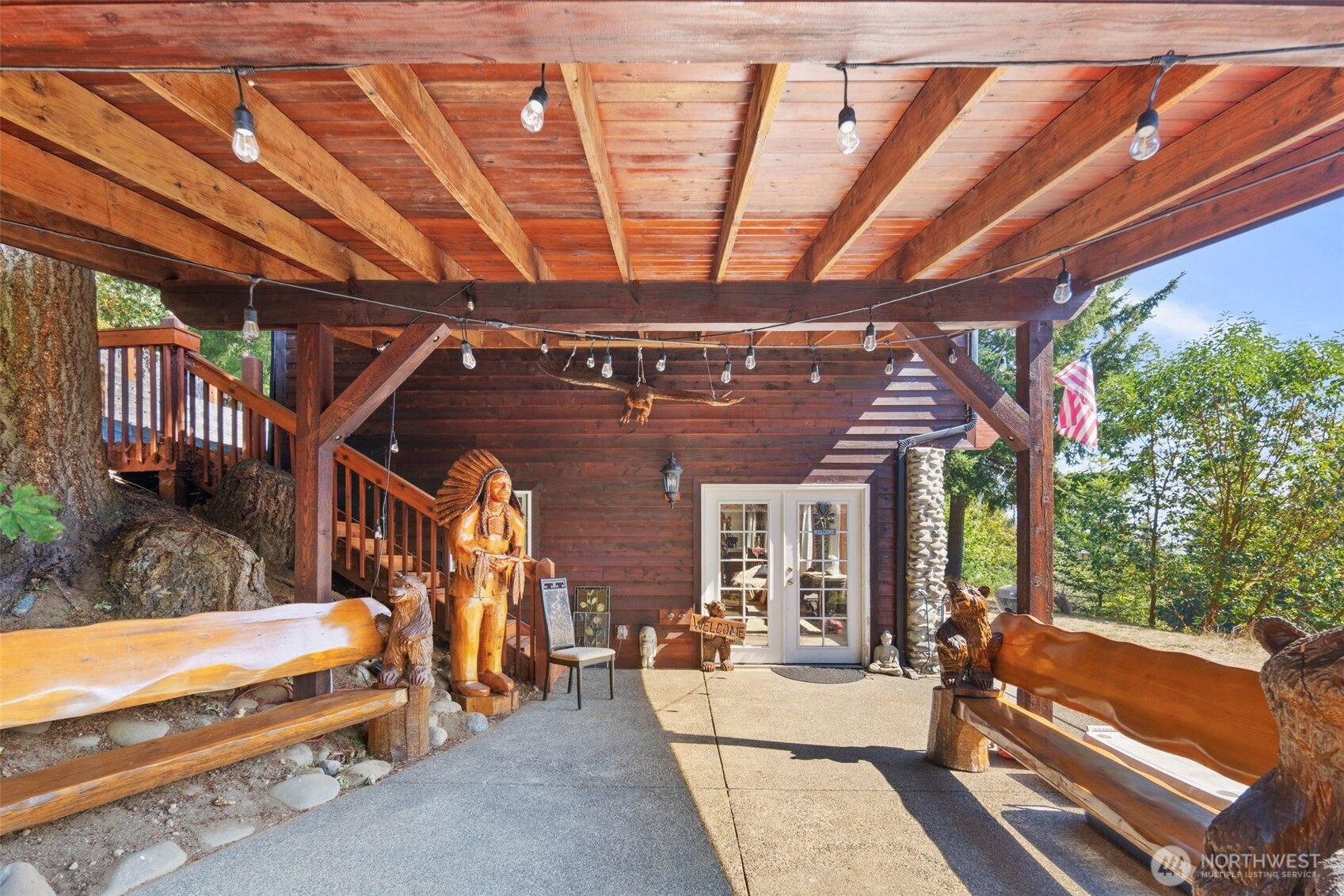 428 Eagle Ridge Road Port Angeles, WA 98363 - Photo 14 of 40 a view of porch with seating space