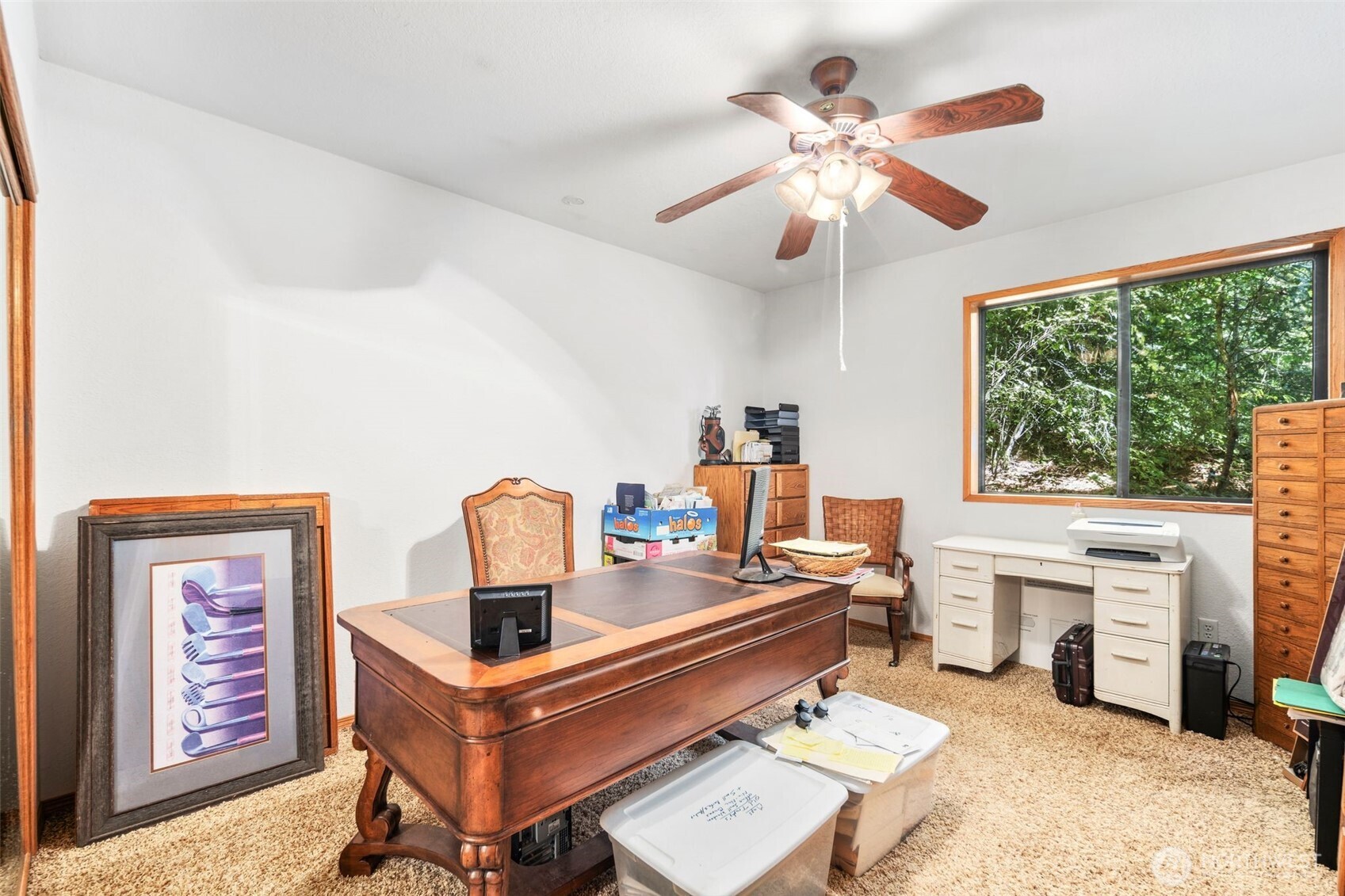 428 Eagle Ridge Road Port Angeles, WA 98363 - Photo 29 of 40 a living room with furniture and a fireplace
