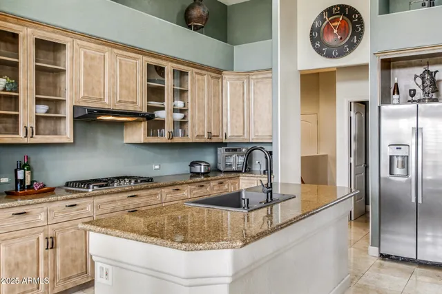 a view of water heater room