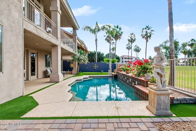 a view of a garage with a lot of stuff