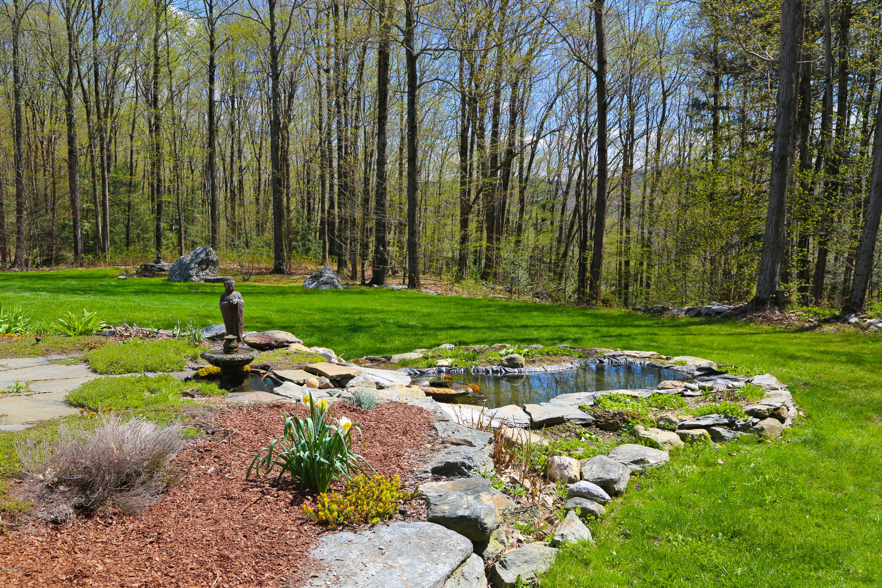 53 Maple Hill Road West Stockbridge, MA 01266 - Photo 4 of 22 a view of a park with large trees