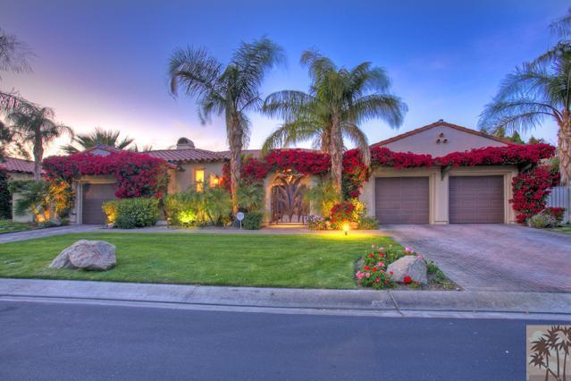 384 Loch Lomond Road Rancho Mirage, CA 92270 - Photo 2 of 25 a front view of a house with garden